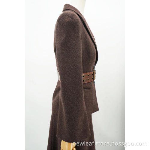 Damen gewebter Modeblazer